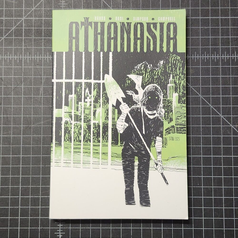 Athanasia Graphic Novel Daniel Kraus Dani Signed Vault Comics Book TPB Paperback